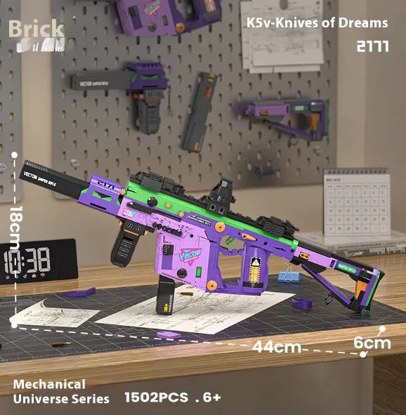 Children Educational Assembly Small Particles Building Block Toy - # BOT&G522510005