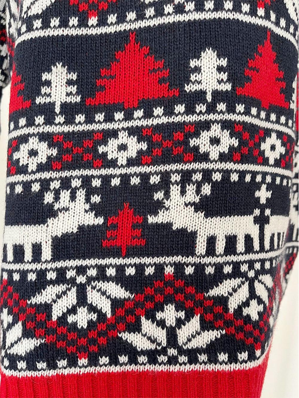 Womens Oversized Christmas Reindeer Sweater Size to XXXL | NCS