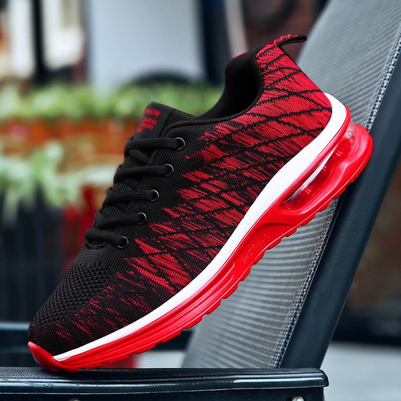 Breathable mesh outdoor running shoes