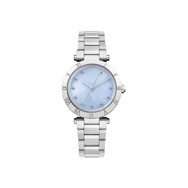 Pearl-set diamond style Saturn watch