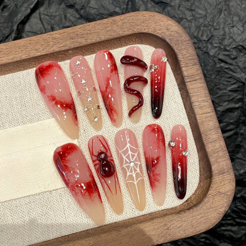 0937- Handmade press on nails fake nails removable