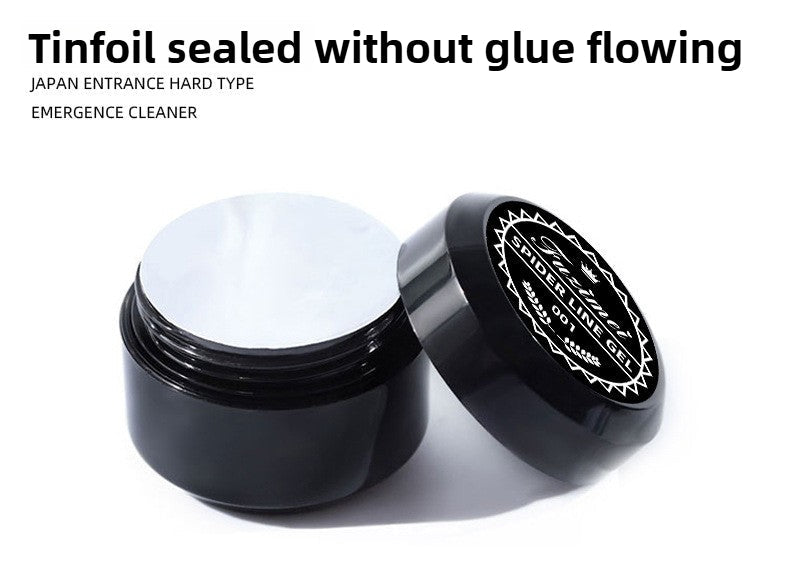 1060 Nail Art Elastic Brushed Glue Nail Polish Glue Phototherapy Nail Spider Glue Metal Painted Glue Wire Pulling Glue Silk Glue Press on Nails