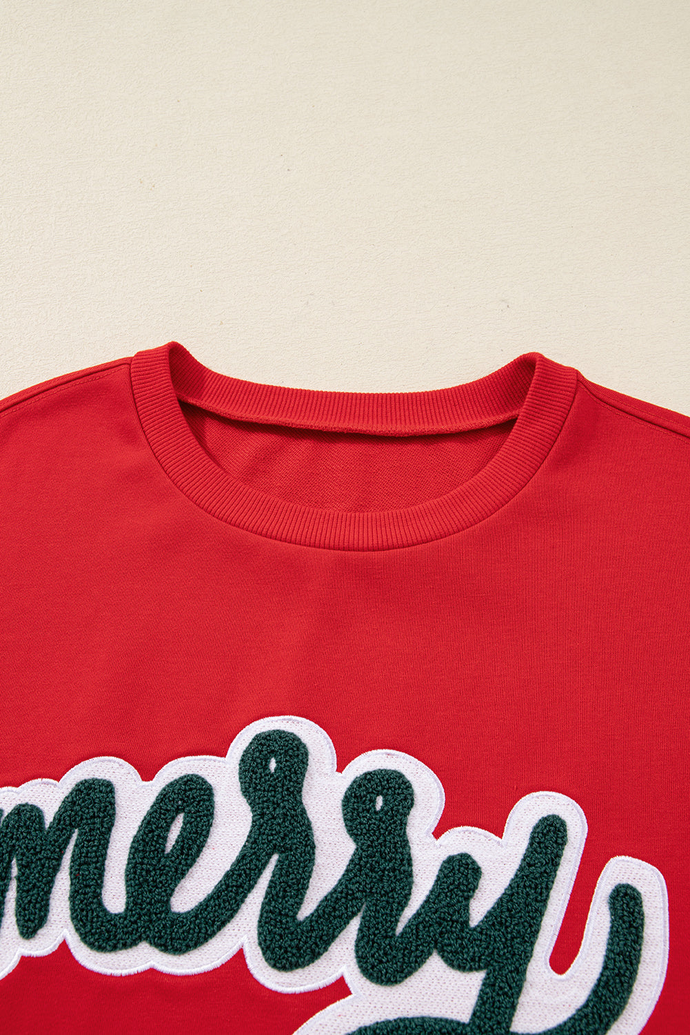 Christmas Merry Script Holiday Sweatshirt
