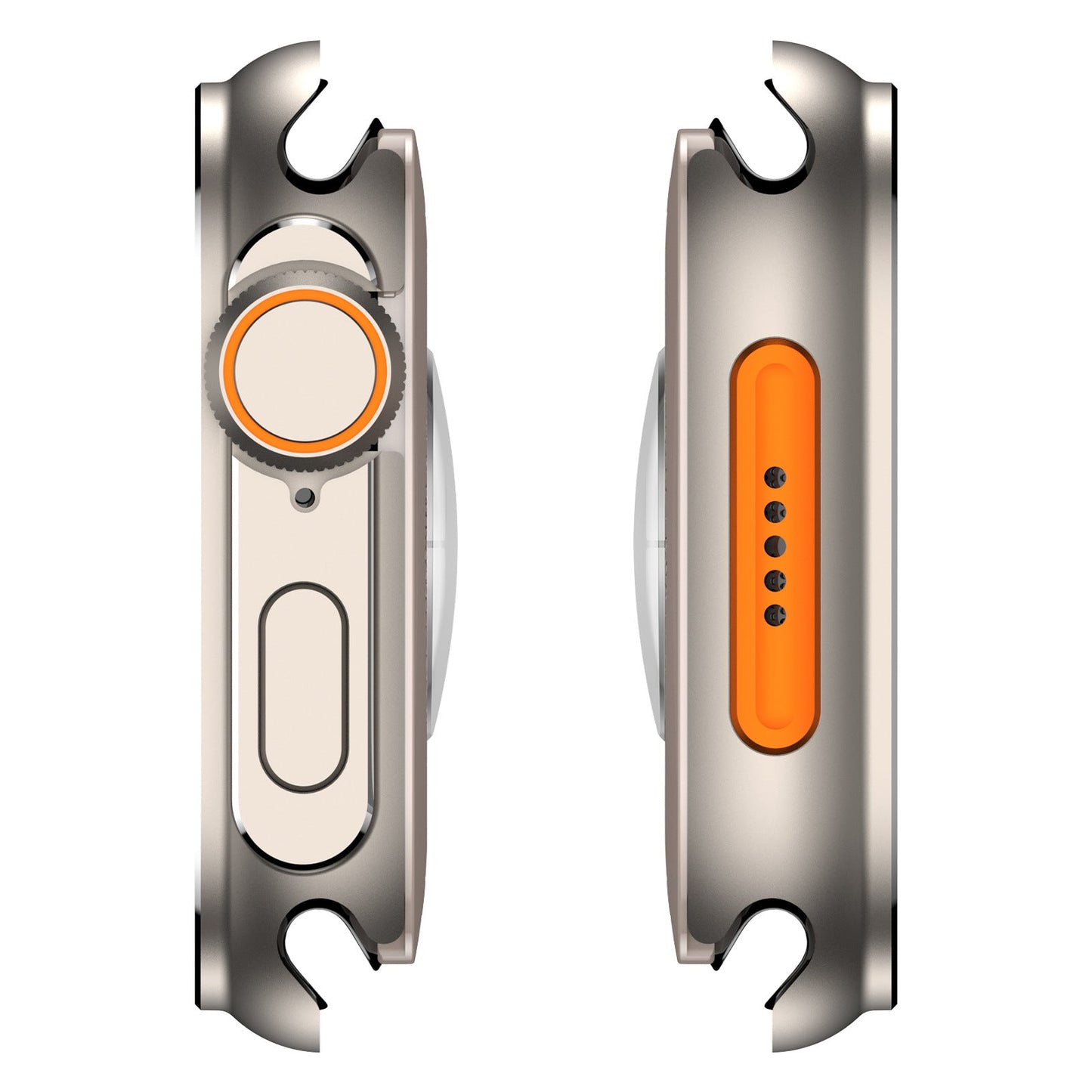 Turn-To-Ultra Dedicated Metal Watch Case For Apple Watch, A Protective Case For Watches