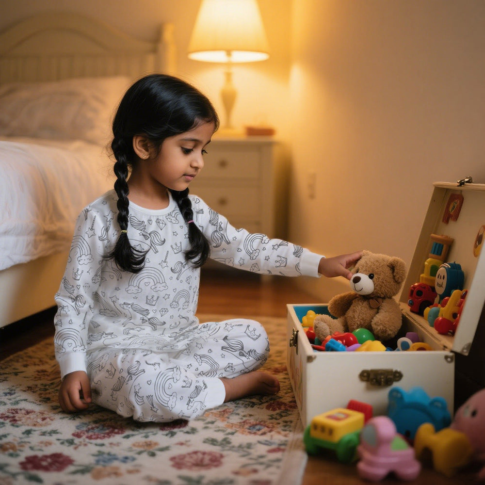 DIY Colorable Kids Pajama Set