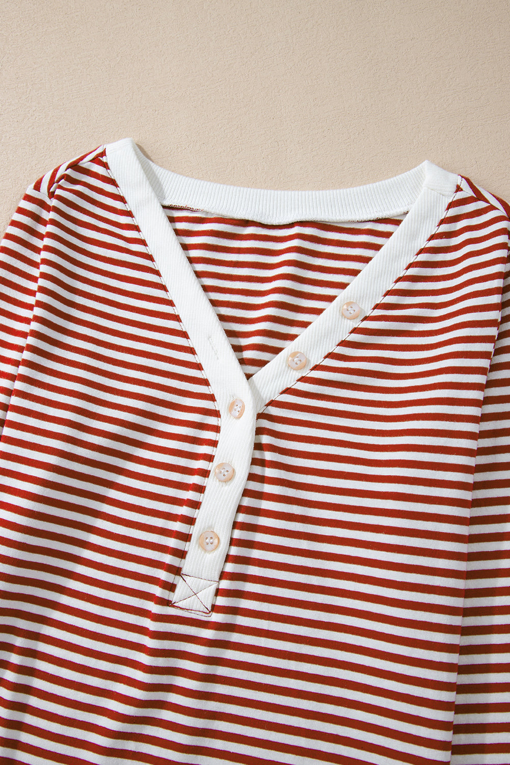 Christmas Stripe Top and Pants Lounge Set