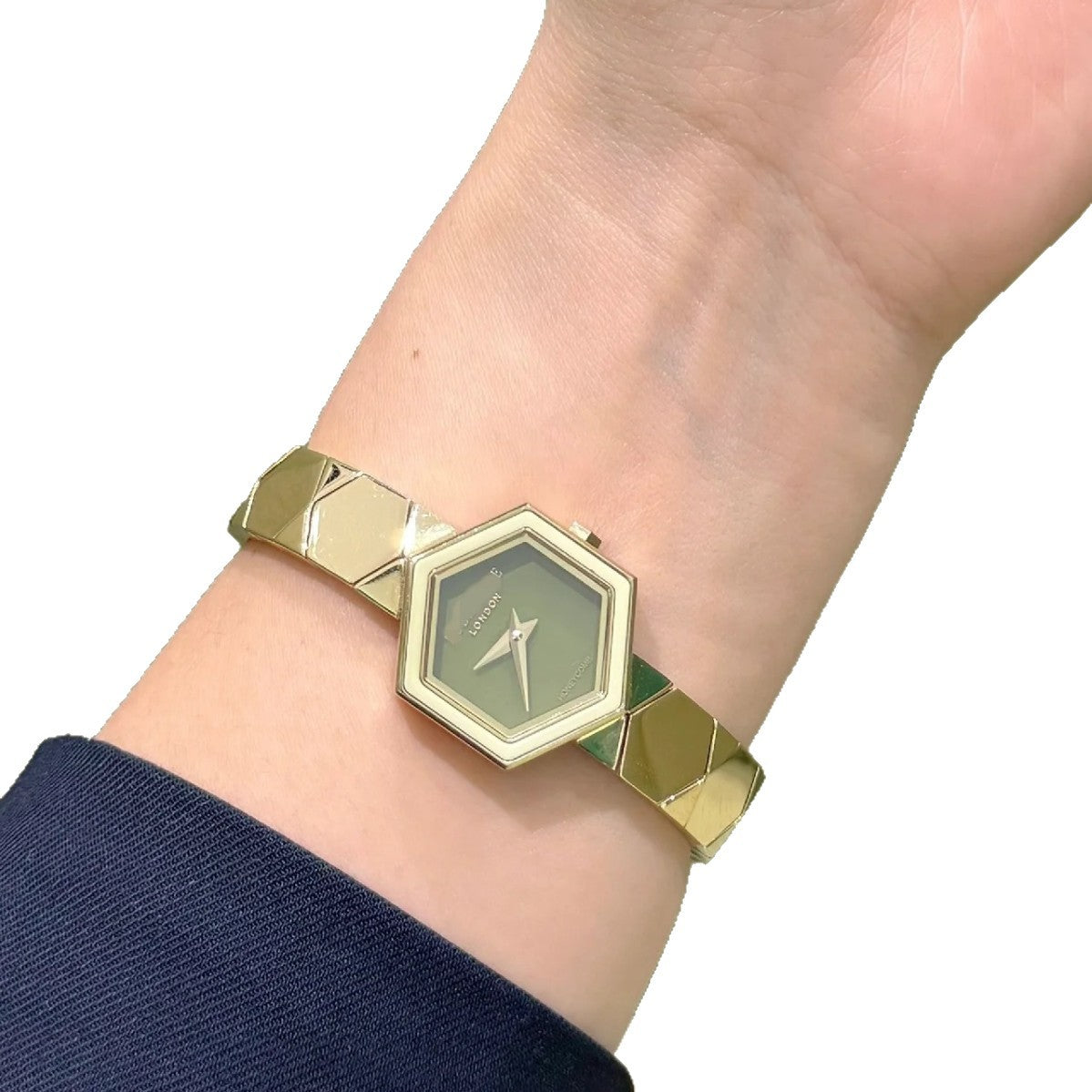 Lola Hexagonal Steel Strap Quartz Women's Watch
