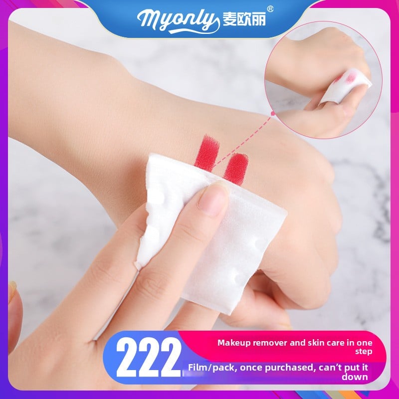 3-Layer Non-Woven Cotton Makeup Remover Pads