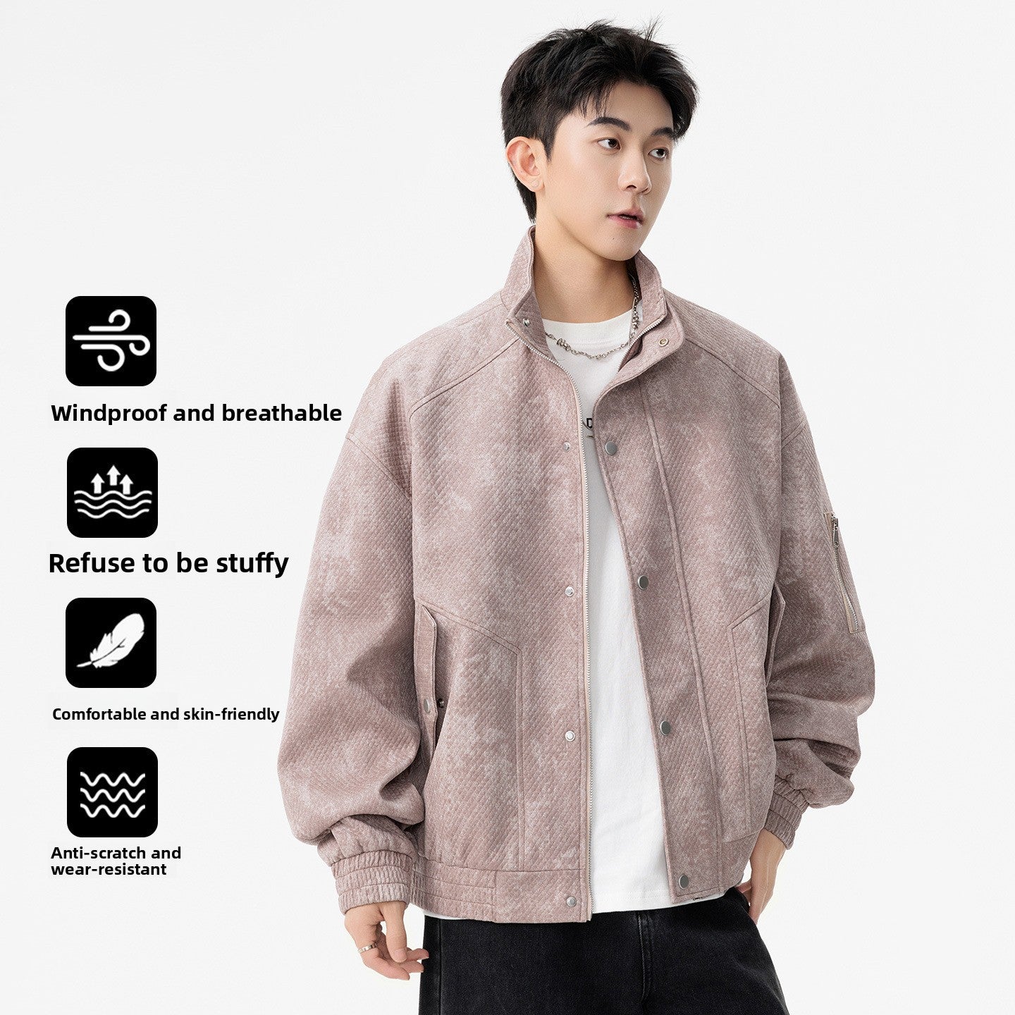 Polyester Casual Jacket