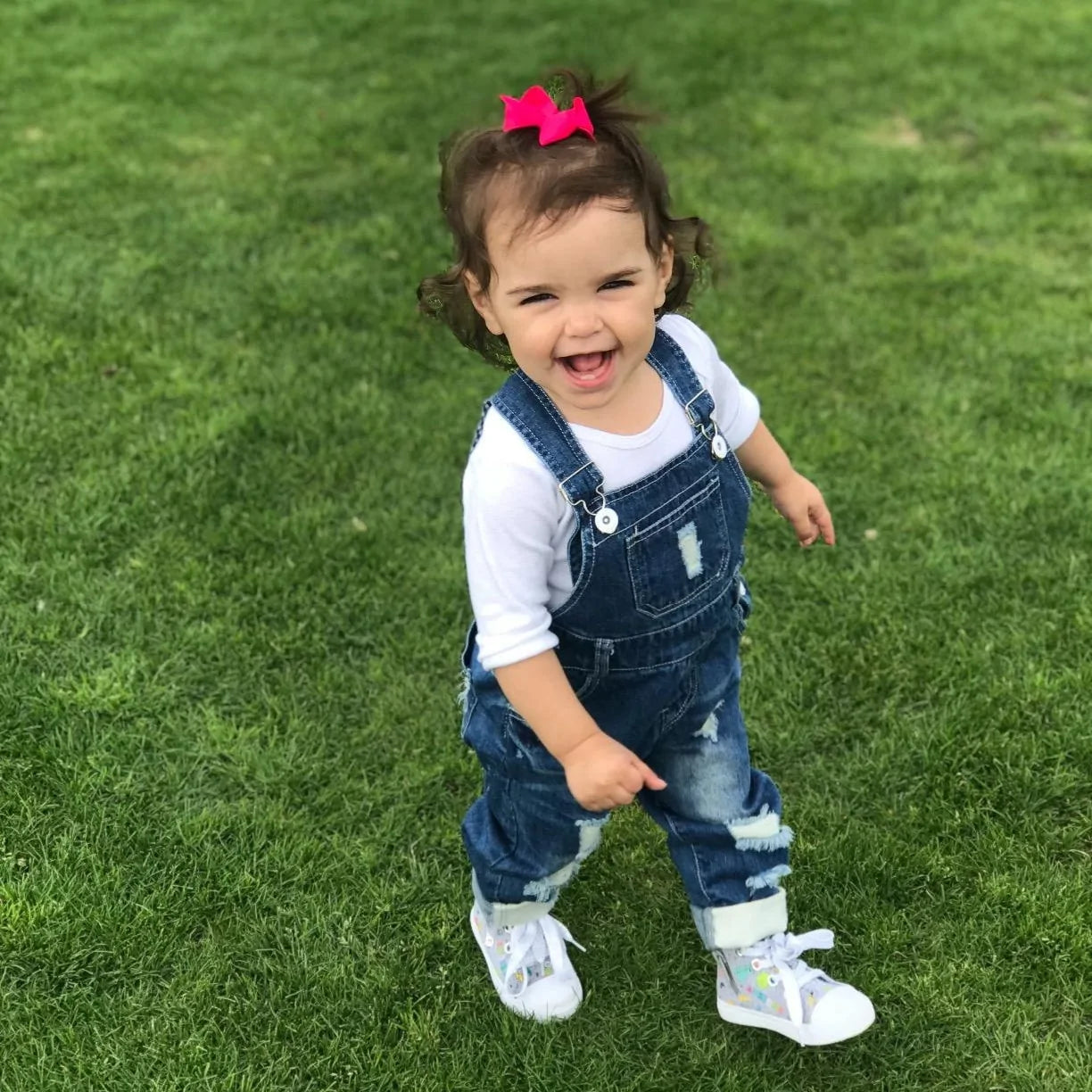 Kids Jeans Baby Rompers - # TGAA21610001