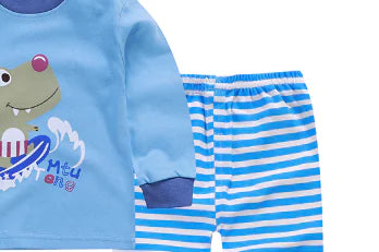 Kids Cotton Pajama Set for Boys and Girls (Autumn/Winter) - # BAAA81810013