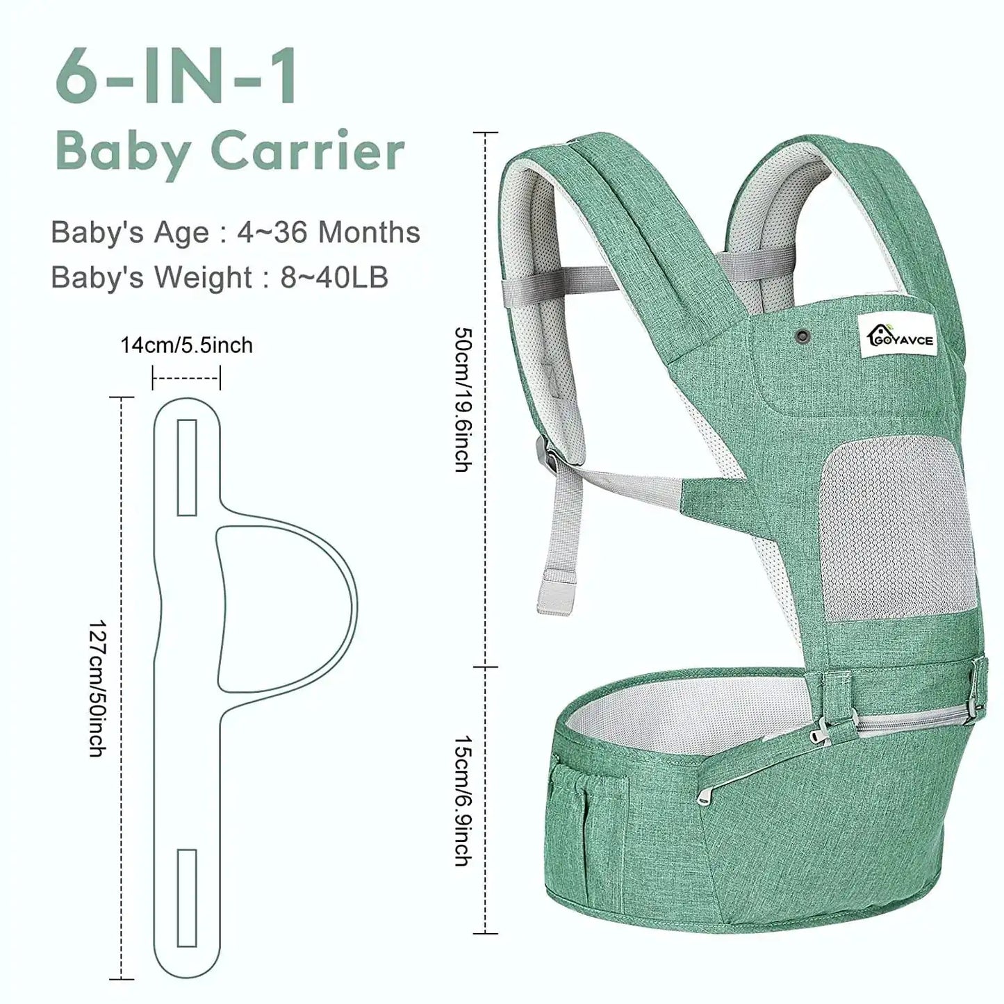 Ergonomics Baby Carrier - # BAGEG1710001