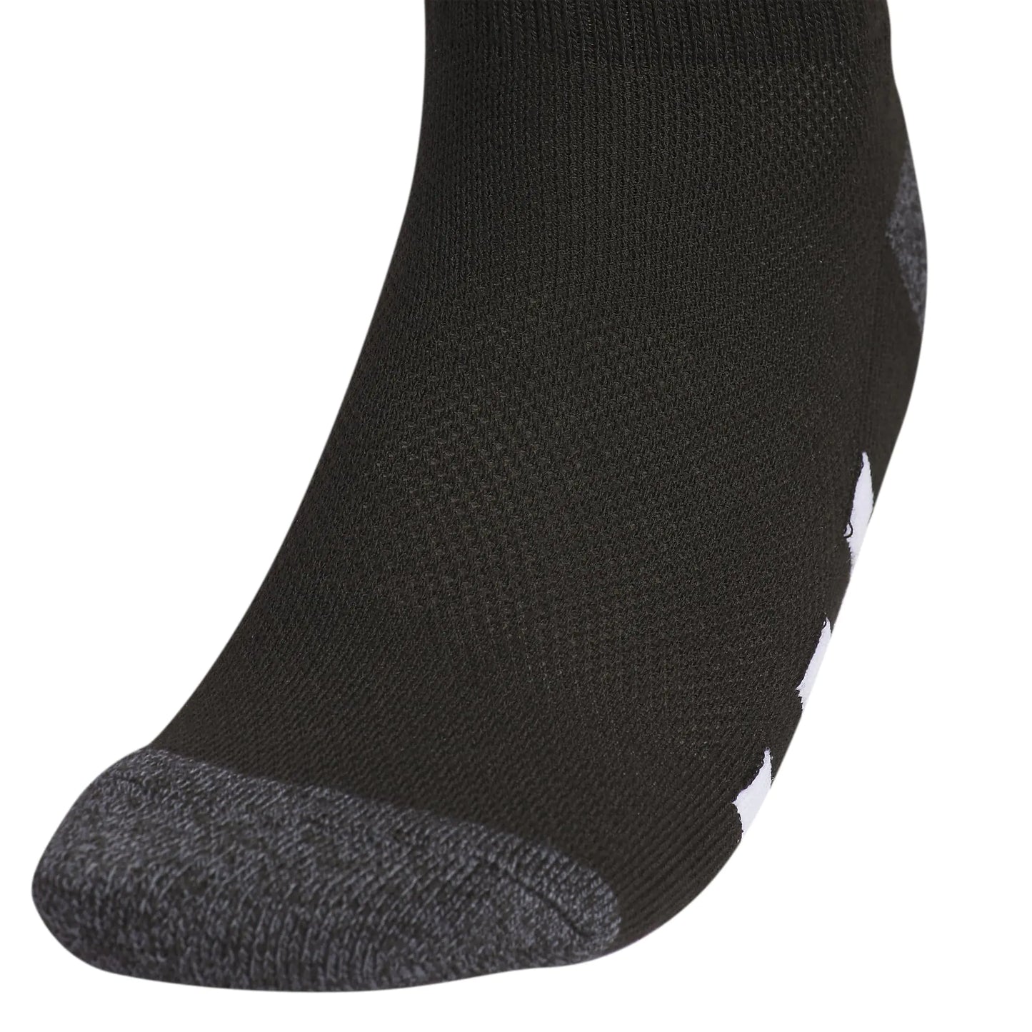 adidas Athletic Cushioned Quarter Socks (6-Pair) for Kids, Boys and Girls, Above The Ankle Fit, Durable Fabric Medium Black/Onix Grey/White - # BOAA12810002