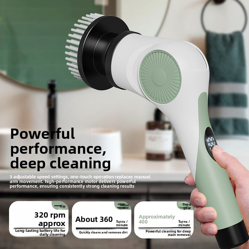 Electric cleaning brush
