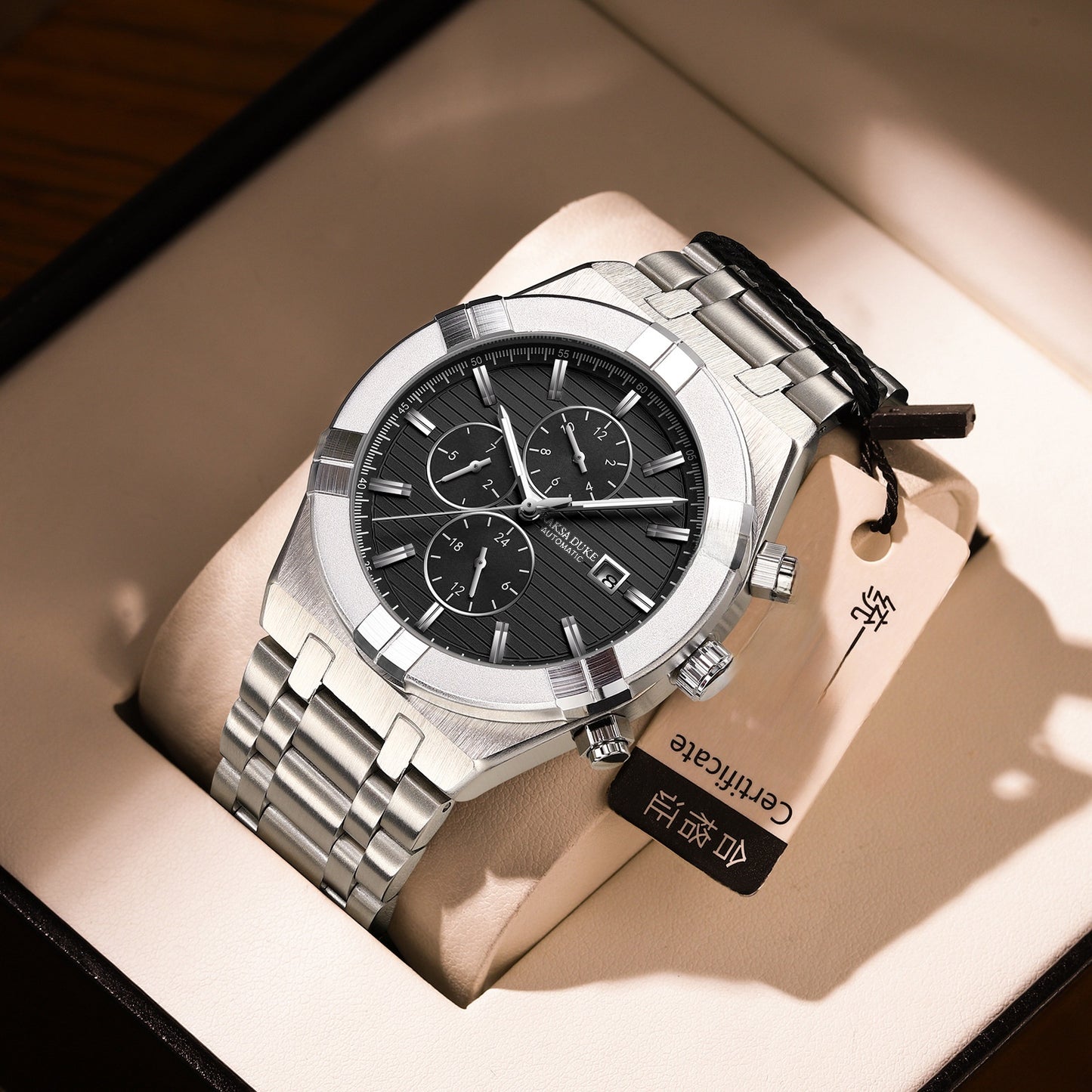 Fully automatic men's mechanical watch