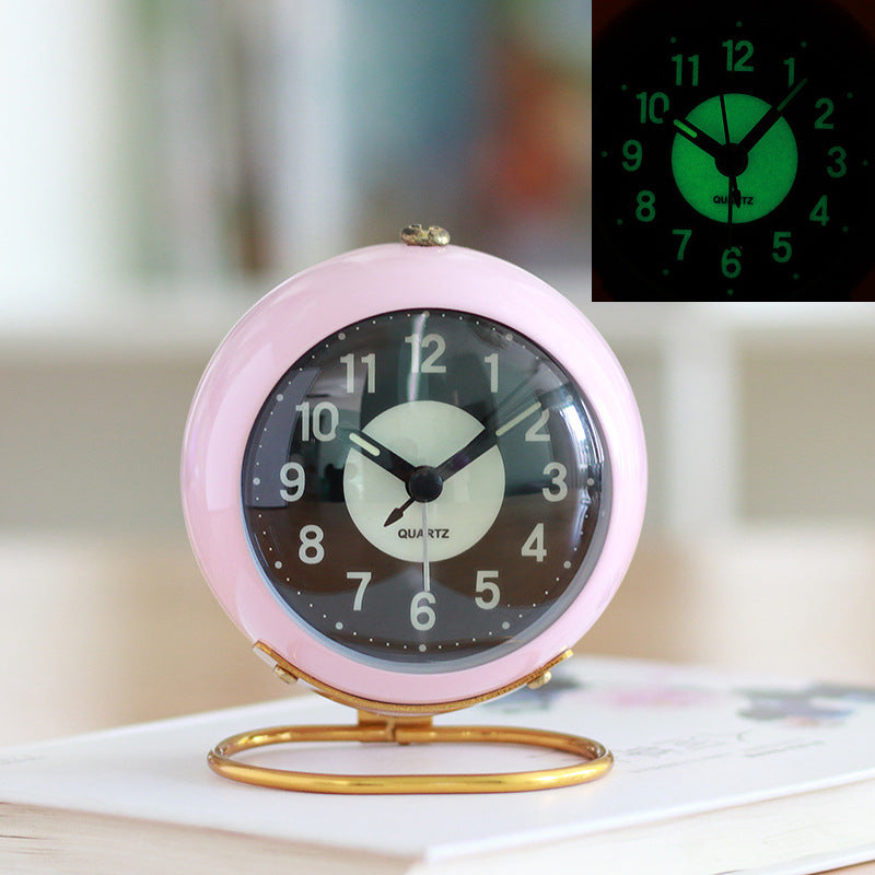 Metal luminous timepiece watch