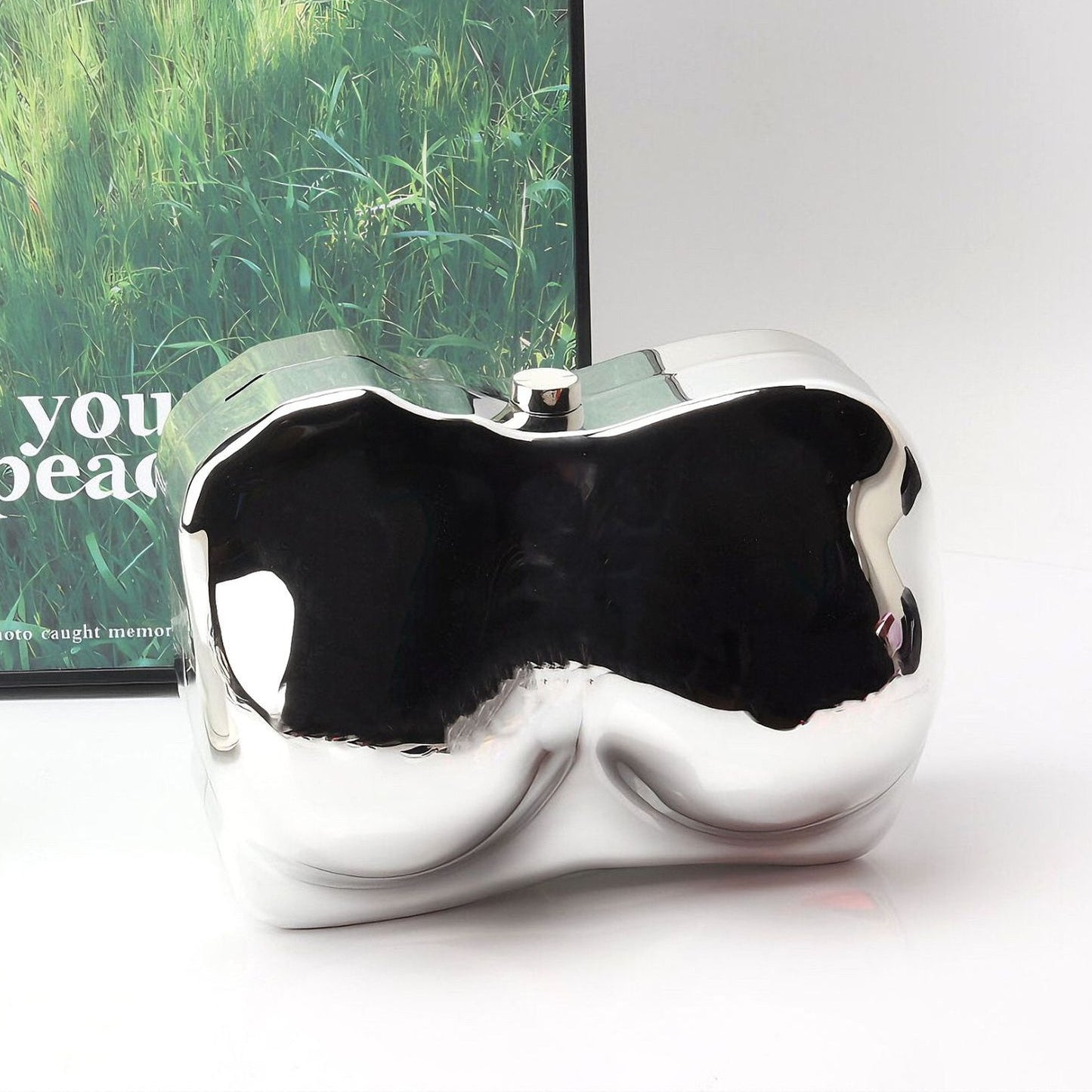 Elegant Irregular Acrylic Shaped Bag – Stylish evening Clutch Purse Perfect for Parties, Proms, and Weddings