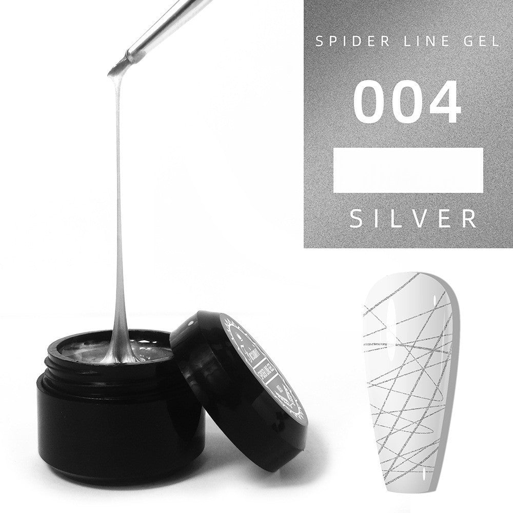 1060 Nail Art Elastic Brushed Glue Nail Polish Glue Phototherapy Nail Spider Glue Metal Painted Glue Wire Pulling Glue Silk Glue Press on Nails