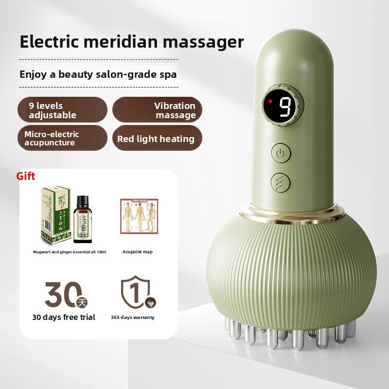 Electric Meridian Brush Abdominal Massage Device