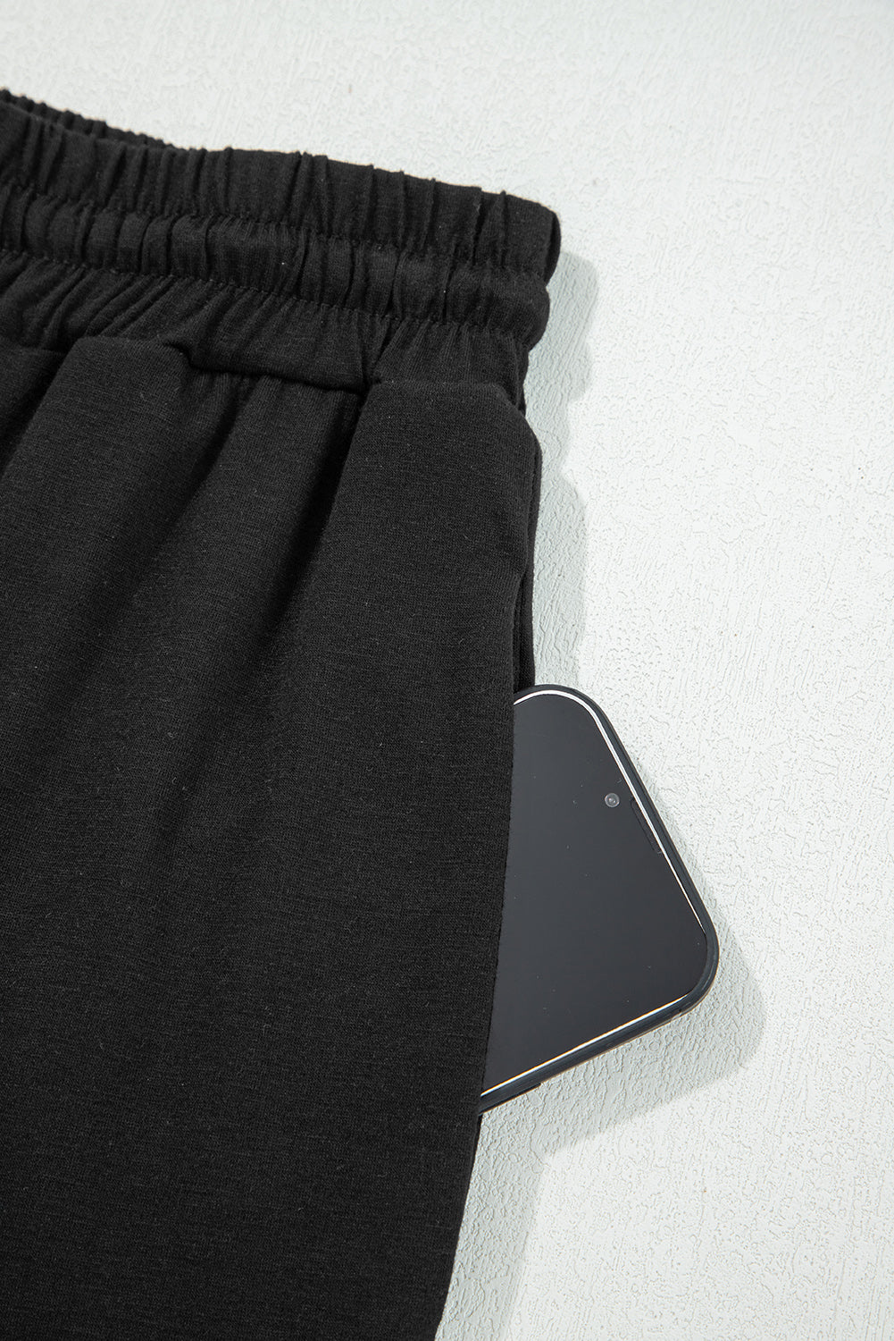 Contrast Trim Hooded Cardigan and Pants Set