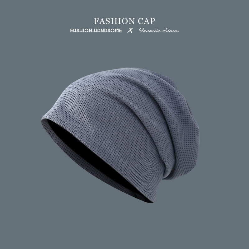 Women's Waffle Knitted Pullover Cap