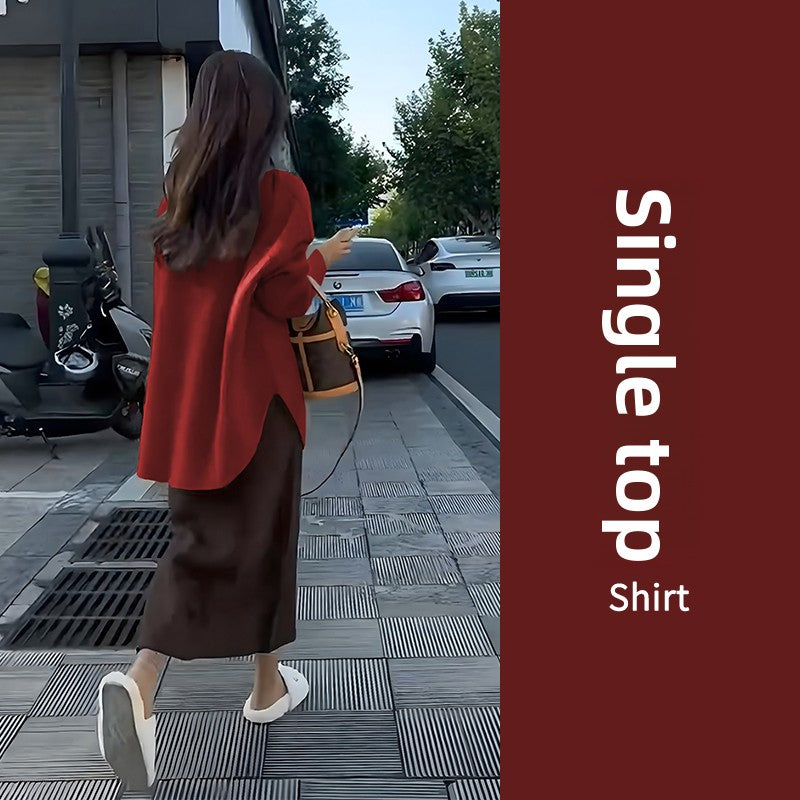 Elegant Women's Knitwear Set