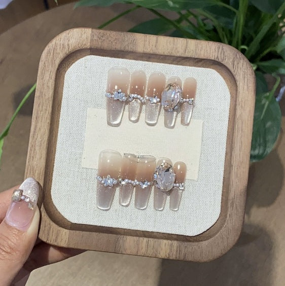 1035- Handmade press on nails fake nails removable