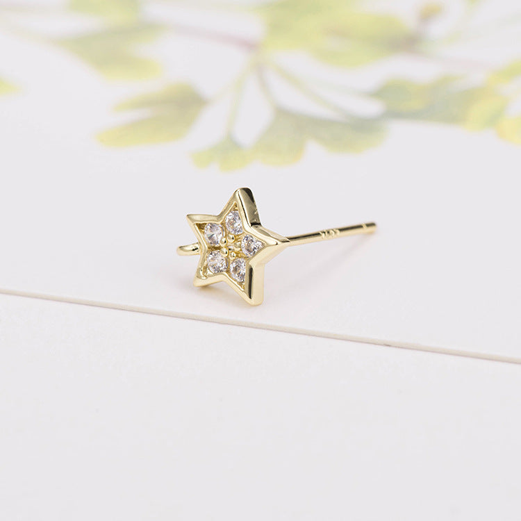 Gold Star Hoop Earrings for Women earringEarrings for WomenGold Star EarringsGold Star Earrings for WomenStar Earrings for Women
