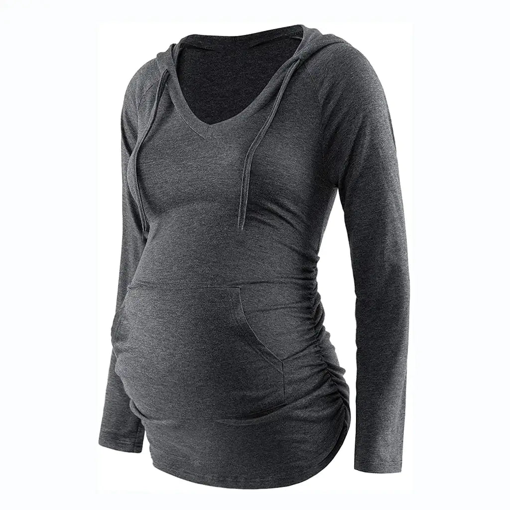 Maternity Hoodie - # WOAA21510009-PRG