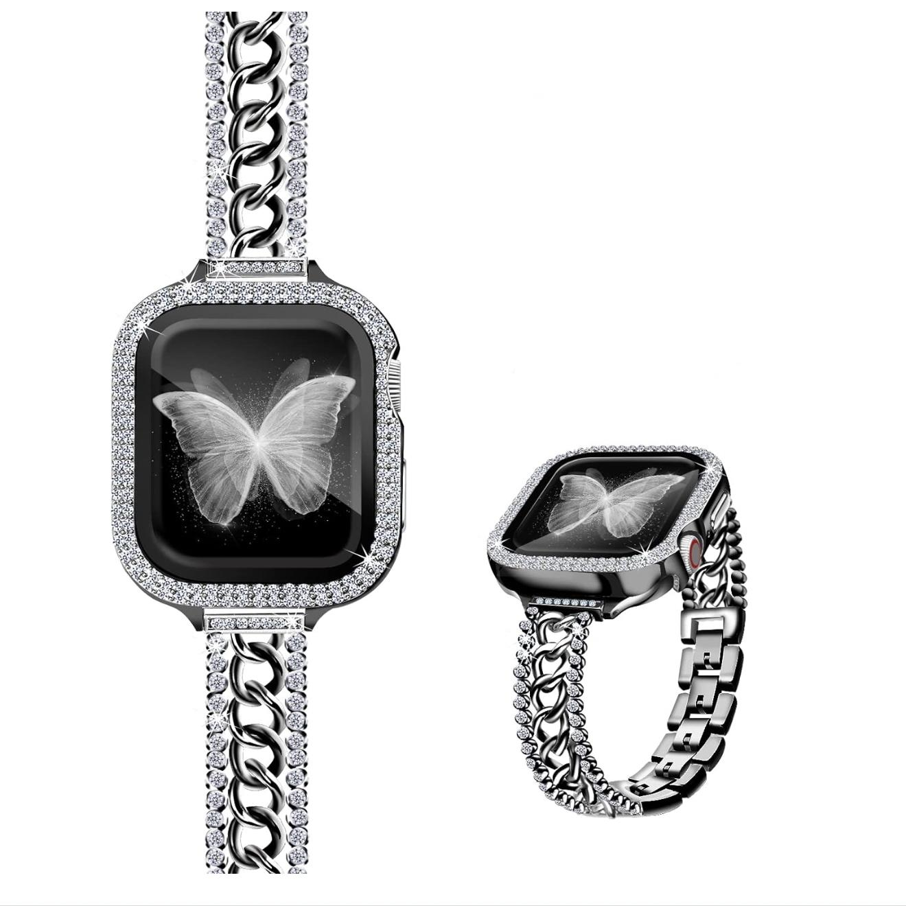 Bling Diamond Band Compatible for Apple Watch