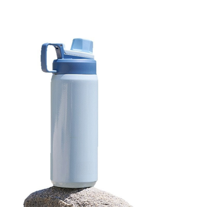 Portable Stainless Steel Insulated Water Bottle with Handle