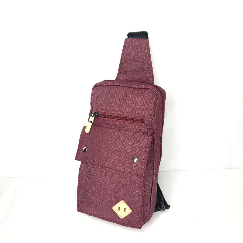 Men's chest bag, chest purse, fanny pack, fanny pack crossbody, casual shoulder bag, unisex stylish shoulder crossbody bag