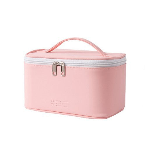 Capacity waterproof cosmetic bag, PU multi-functional cosmetic storage bag, cosmetic bag lightweight, makeup bag organizer,