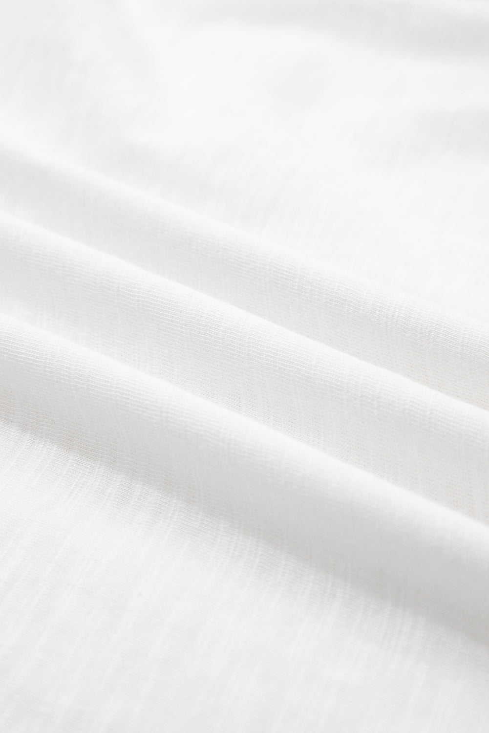 Solid Layered Ruffle Short Sleeve Round Neck Top