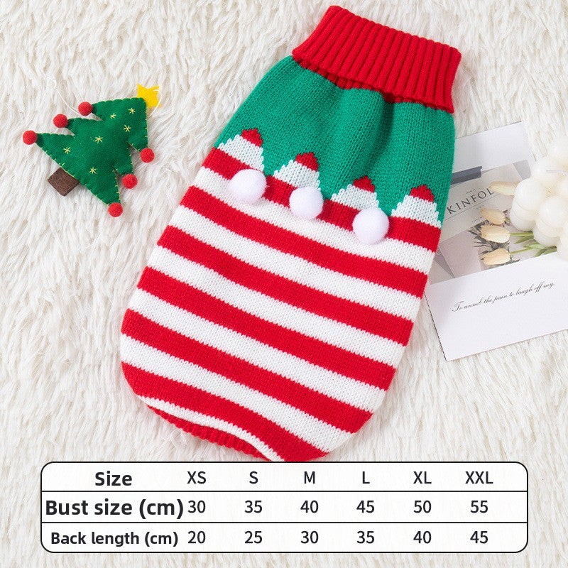 Knitted Pet Sweater for Small and Medium Dogs