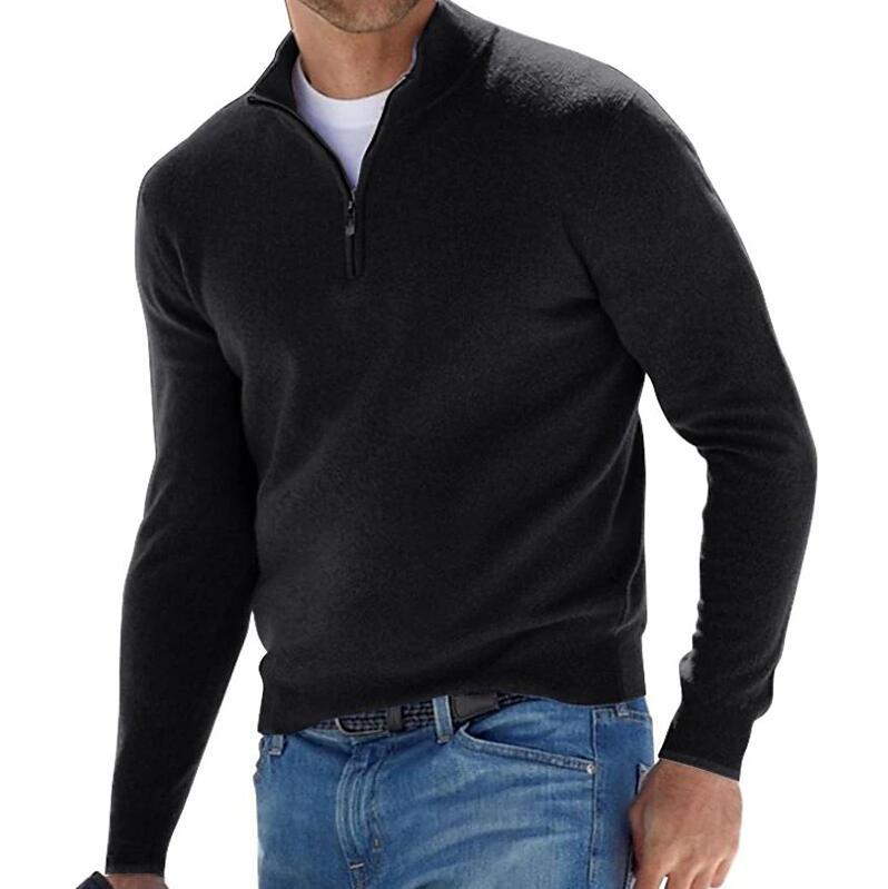2Men's Long Sleeve Cashmere Sweater