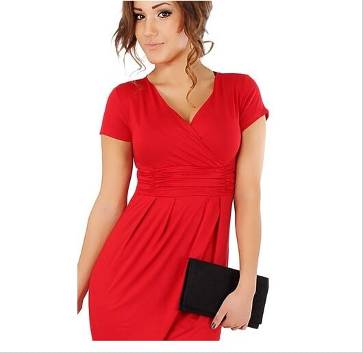 Maternity Stretch Dress for Expecting Mothers - # WOAA211410005 - PRG