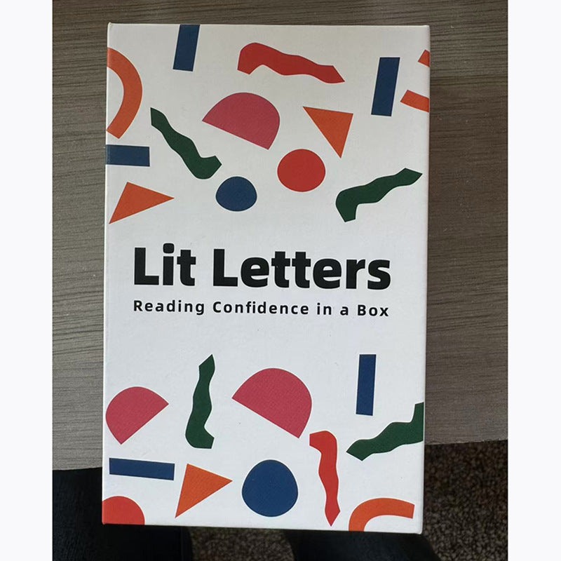 Lit Letters 26 Alphabet Educational Cards for Children