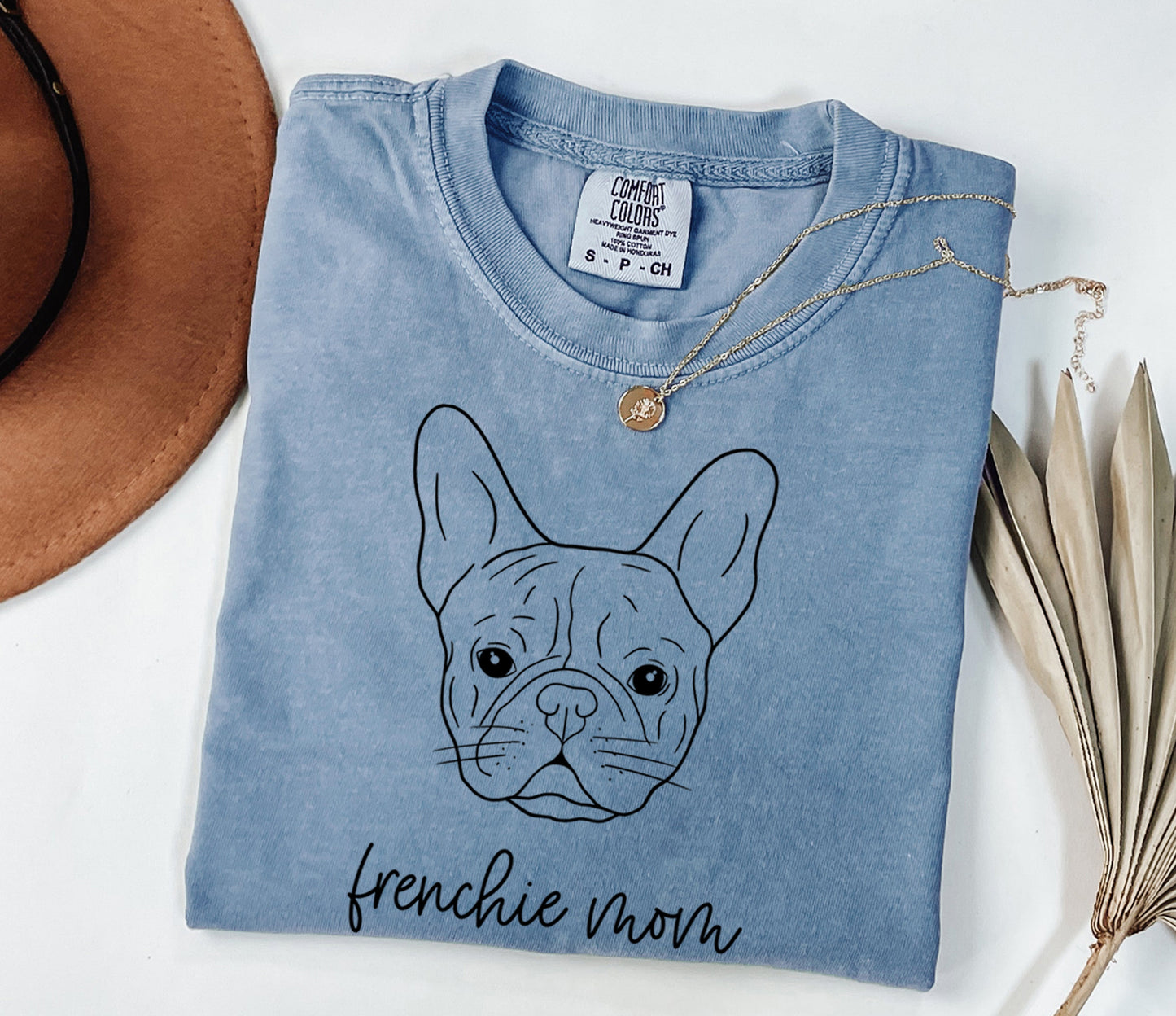 Frenchie Mom French bulldog Dog Mom Comfort Colors T Shirt