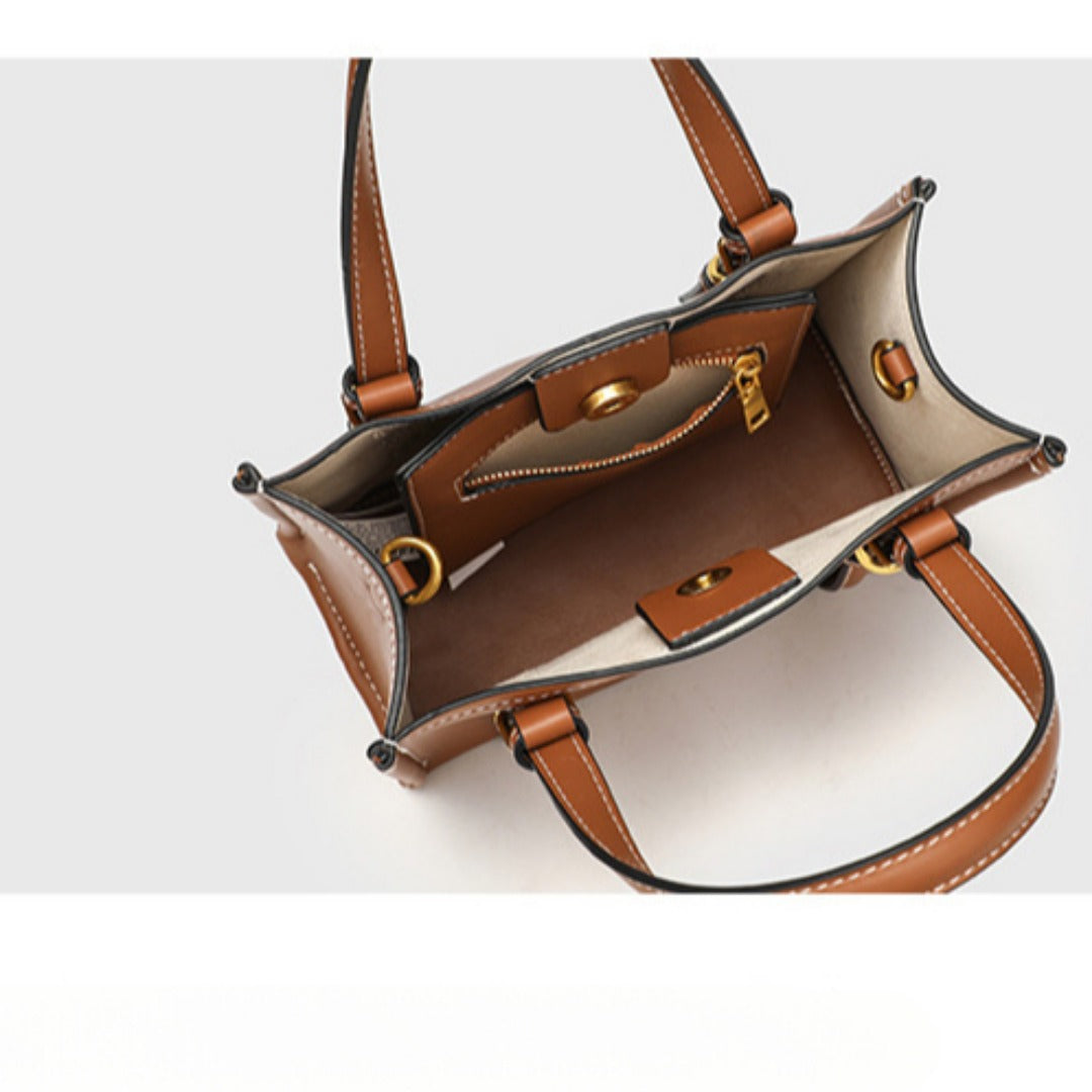 Elegant Small Tote Purse for Women – Portable, Casual Versatile Shoulder Bag & Crossbody Vintage Style hobo