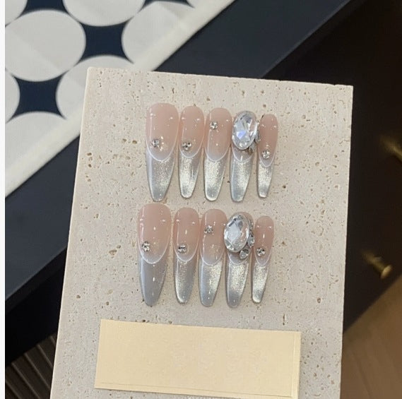 1033- Handmade press on nails fake nails removable