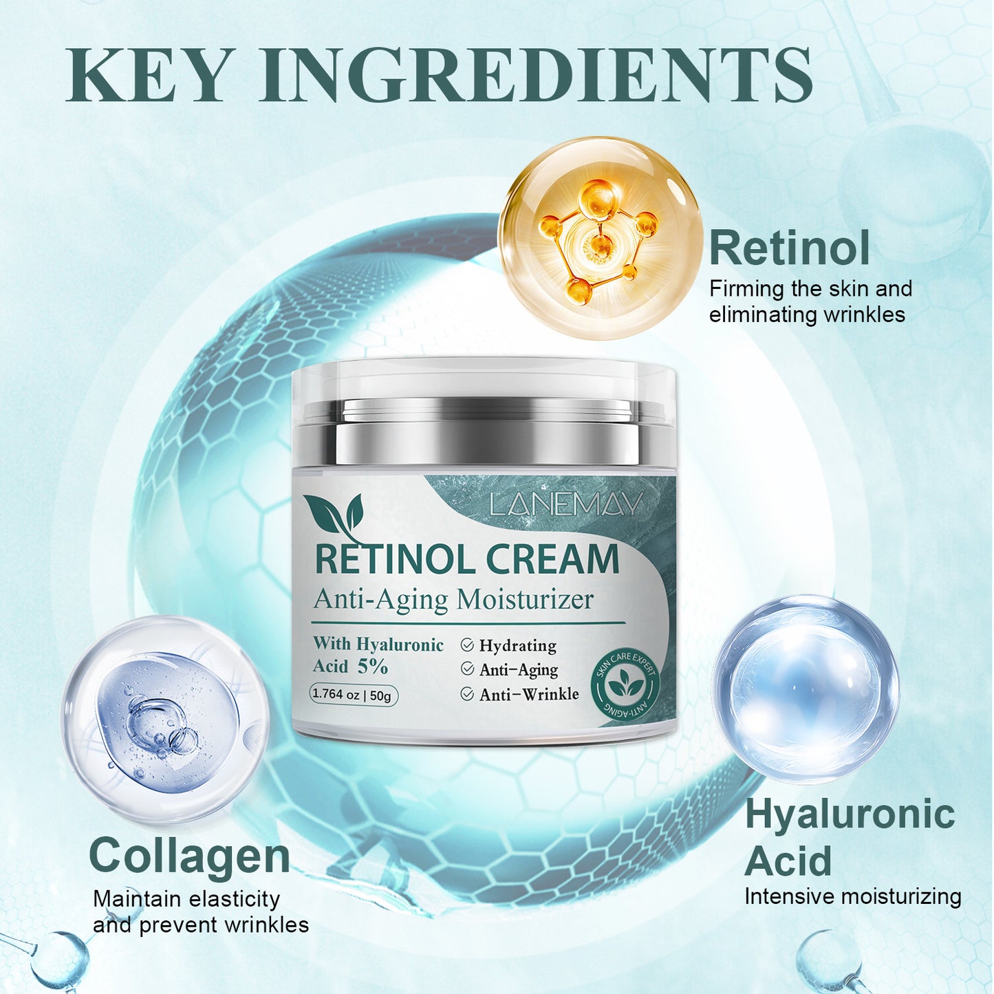 Retinol face cream