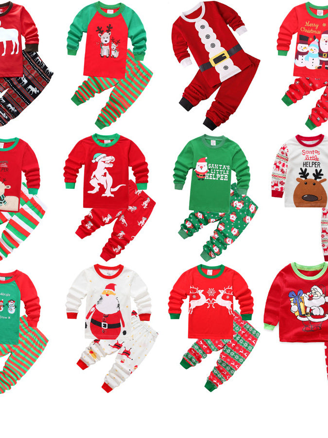 Four Seasons Pure Cotton Lightweight Boys and Girls Santa Claus Costume