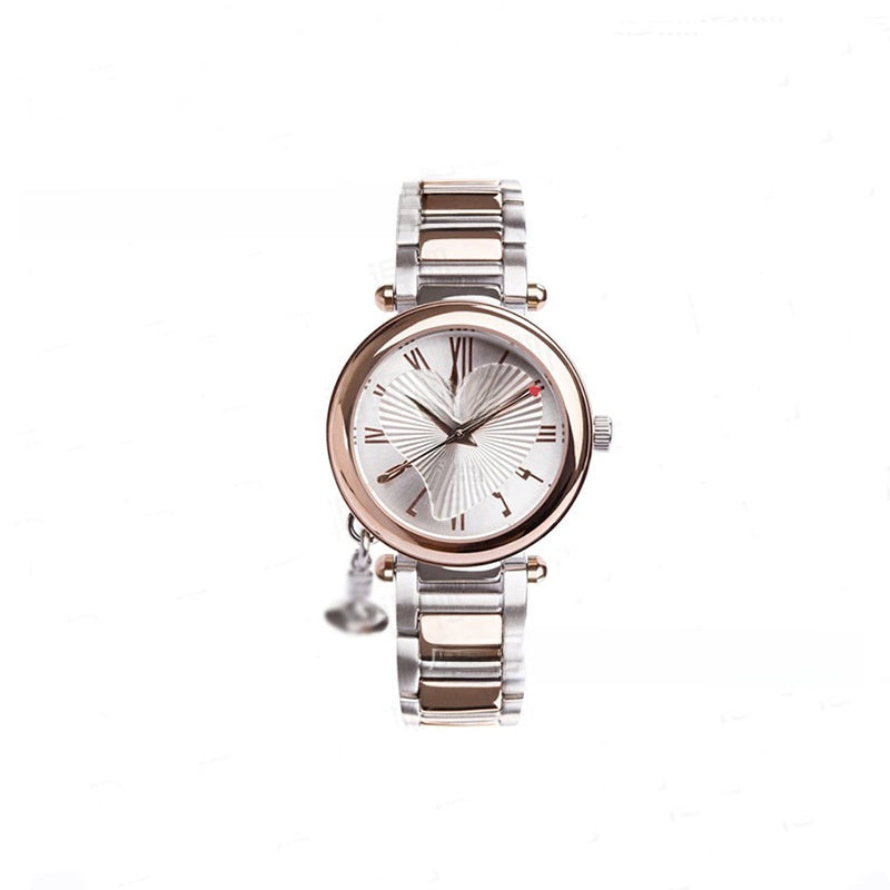 Pearl-set diamond style Saturn watch