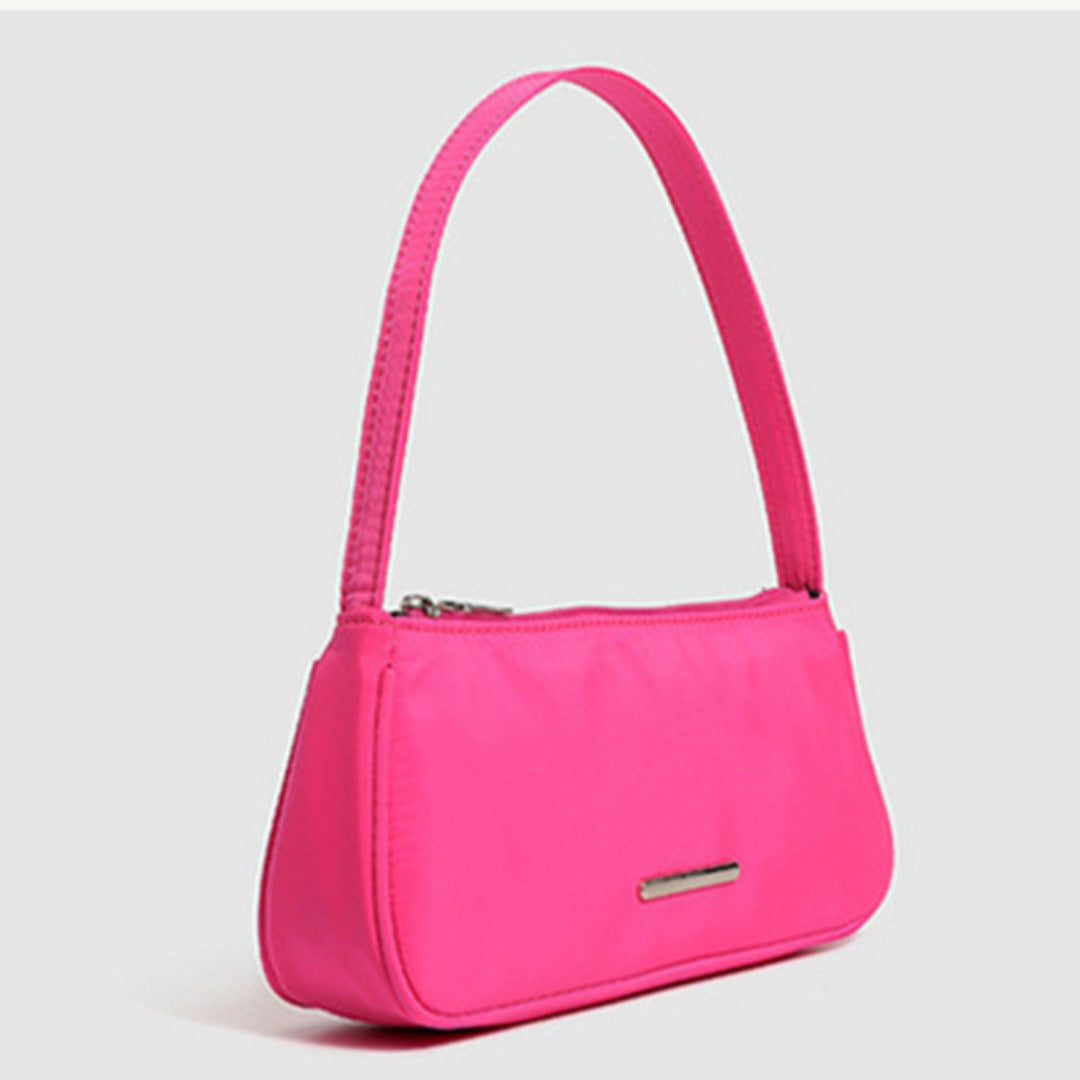 Summer Mini Women's Shoulder Bag – Stylish Nylon Oxford Cloth Underarm Bag, Fashionable & Versatile Baguette Bag hobo