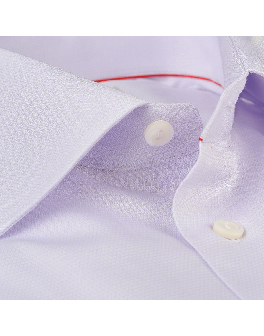 Made in Italy Dress Shirts// Solid Lavender - contemporary fit