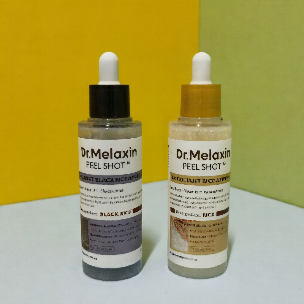 Dr.Melaxin Black Rice White Rice Exfoliating Ampoule Essence