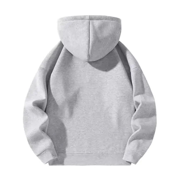 Autumn And Winter Men's Zipper Hoodie Loose Sports Sweater - # BOAA13110003