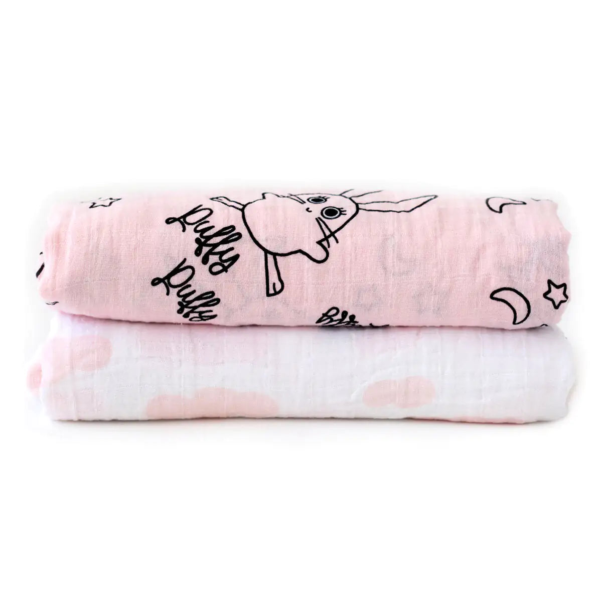 Milk&Moo Set of 2 Chancin Baby Muslin Swaddle Blanket - BAGE41210019