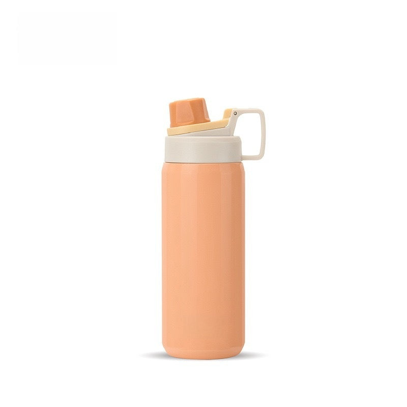 Portable Stainless Steel Insulated Water Bottle with Handle